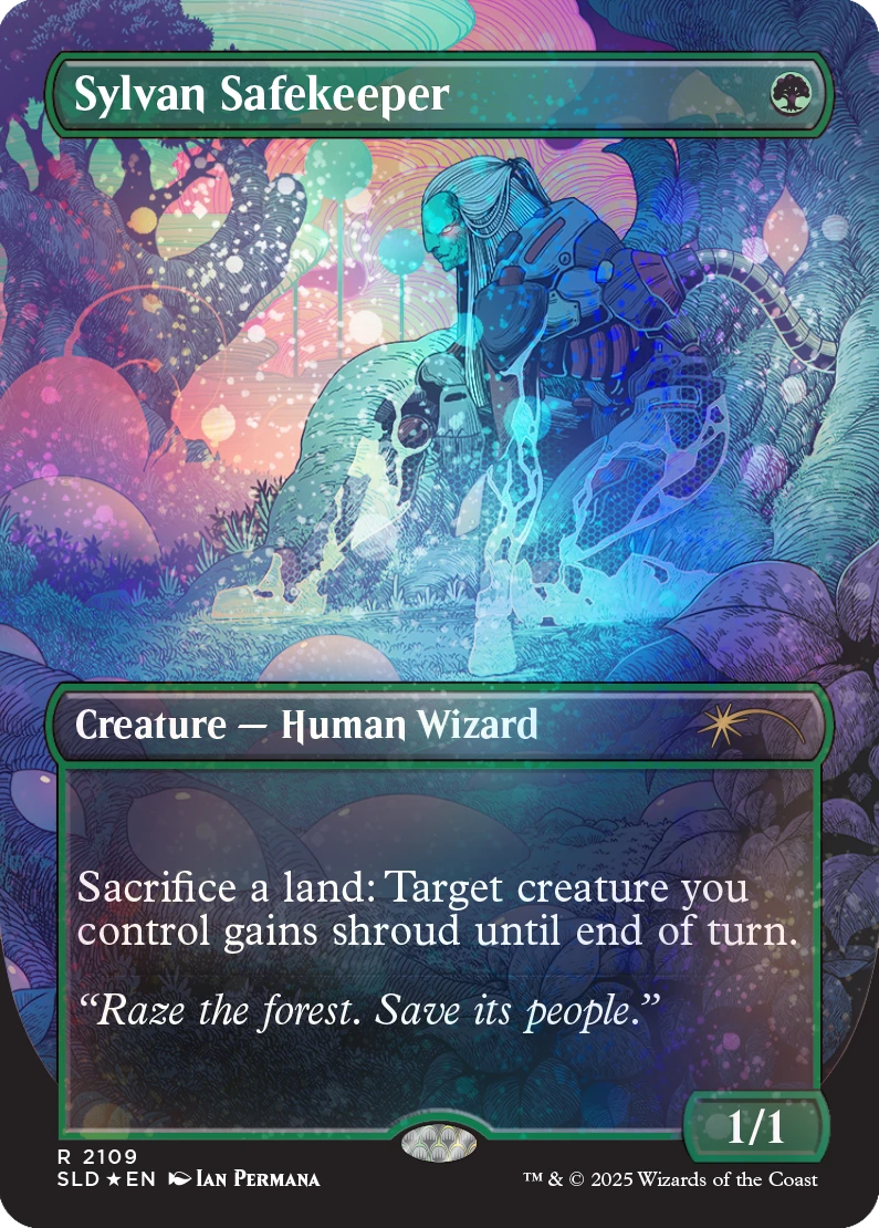 Magic: The Gathering Secret Lair: Alien Auroras - SLD
