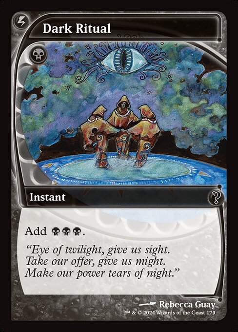 Dark Ritual (Future Sight) - Mystery Booster 2 #179 (Near Mint)