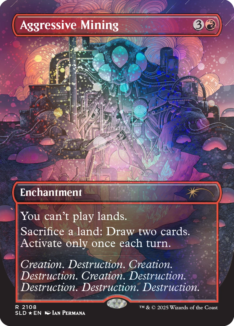 Magic: The Gathering Secret Lair: Alien Auroras - SLD