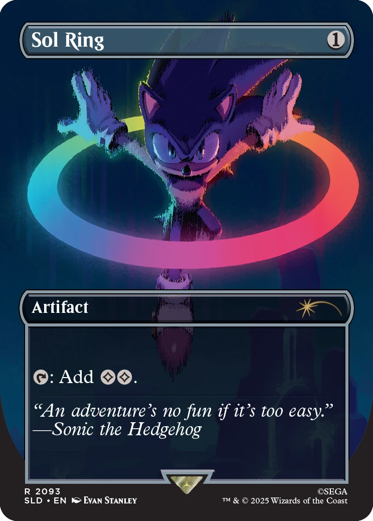 Magic: The Gathering Secret Lair x Sonic: Chasing Adventure Bundle - SLD