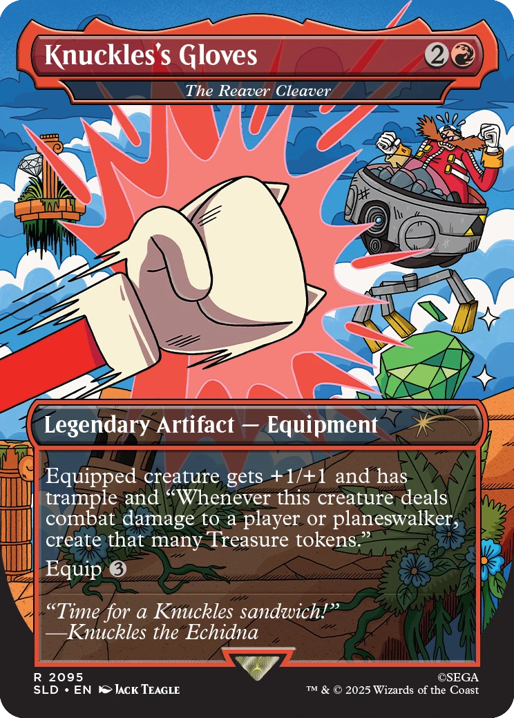 Magic: The Gathering Secret Lair x Sonic: Turbo Gear Bundle - SLD