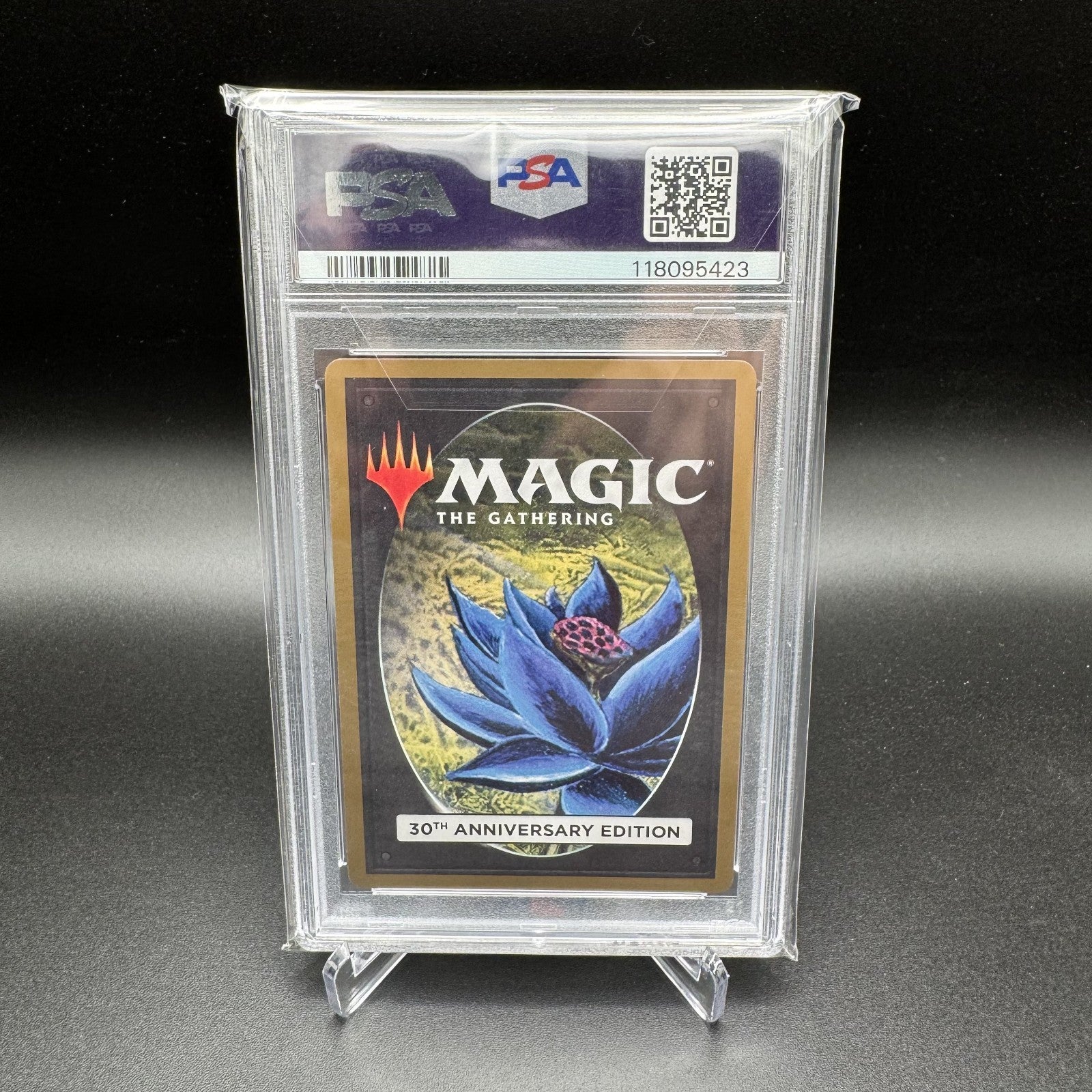 Mox Emerald #258 30th Anniversary Edition PSA 10 back